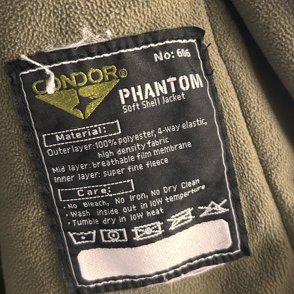 Condor Phantom Tactical Soft Shell Jacket Xxl - image 5
